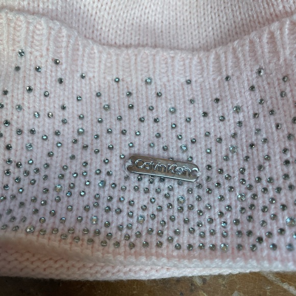 Calvin Klein Light Pink Beanie - Picture 2 of 5